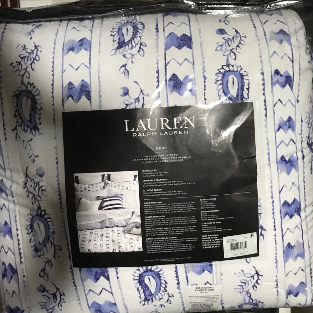 Lauren Ralph Lauren Nora 3-Pc King Comforter